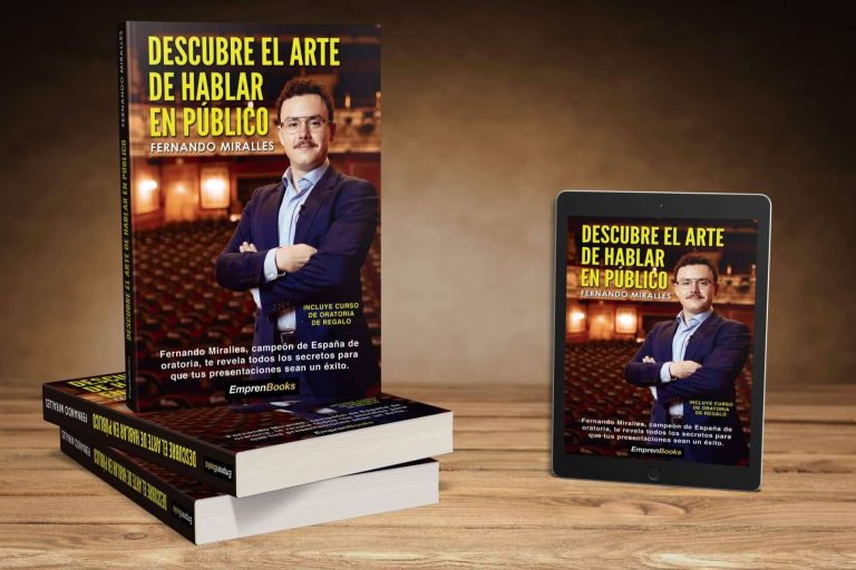 Fernando Miralles, campeón de España de oratoria, publica su primer libro de oratoria