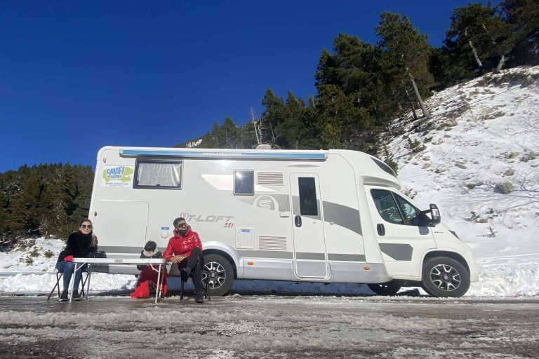 Disfrutar el invierno en autocaravana con Amafi Caravaning
