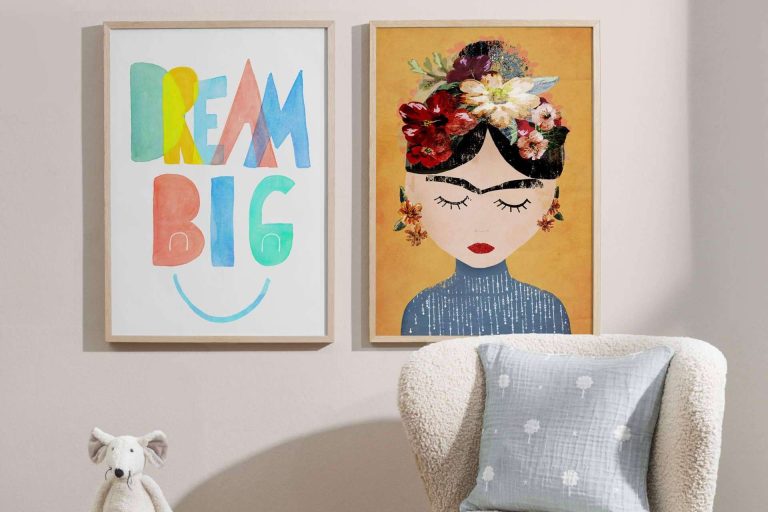 Artesta y sus láminas y cuadros infantiles para las habitaciones de los más pequeños