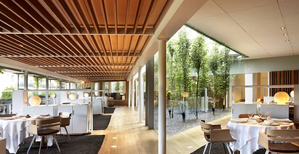 Uno de los restaurantes con tres estrellas Michelín 