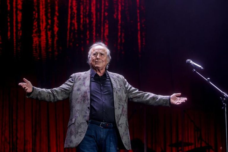 Serrat inicia este martes en el Palau Sant Jordi los últimos conciertos de su gira de despedida