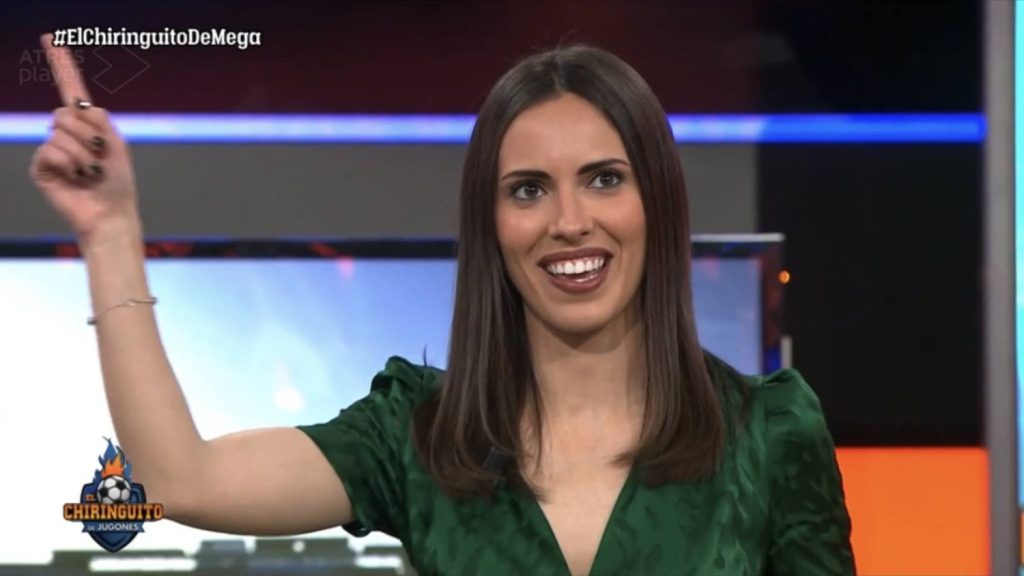 La ficharon en otra cadena 