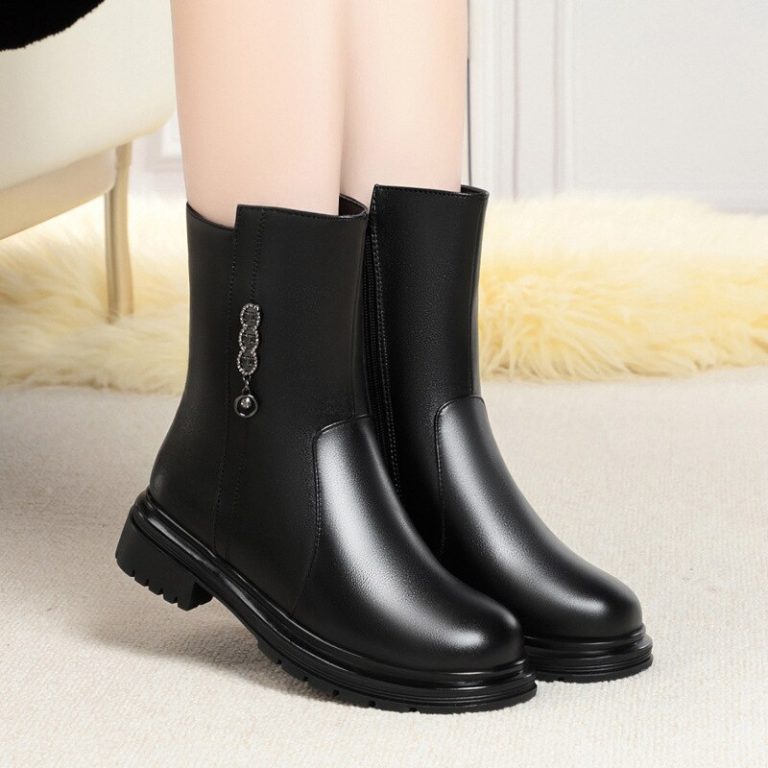 Botas y botines de tacón bajo de Aliexpress para vestir a la última sin dejarte los ahorros