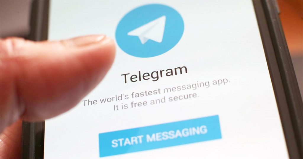 Archivar mensajes en Telegram