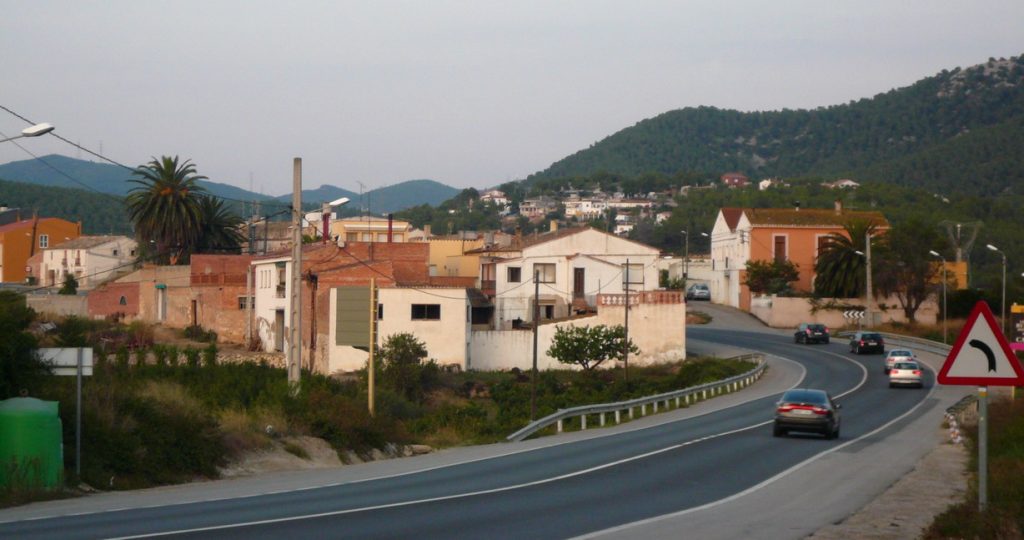 carretera N-340 entre terragona 