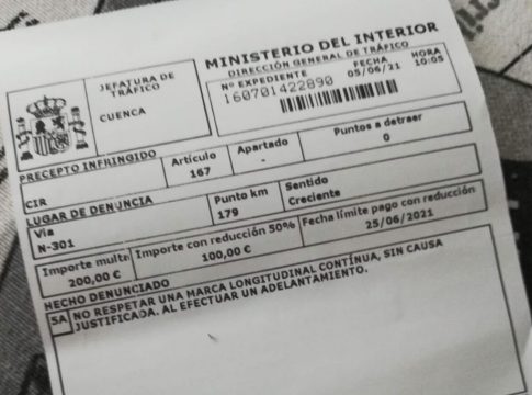 Cómo reclamar una multa de la DGT ya pagada 1 Cómo reclamar una multa de la DGT ya pagada