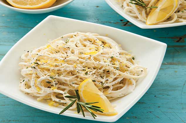 Receta de espaguetis al limón: ¿Cómo acompañarla?