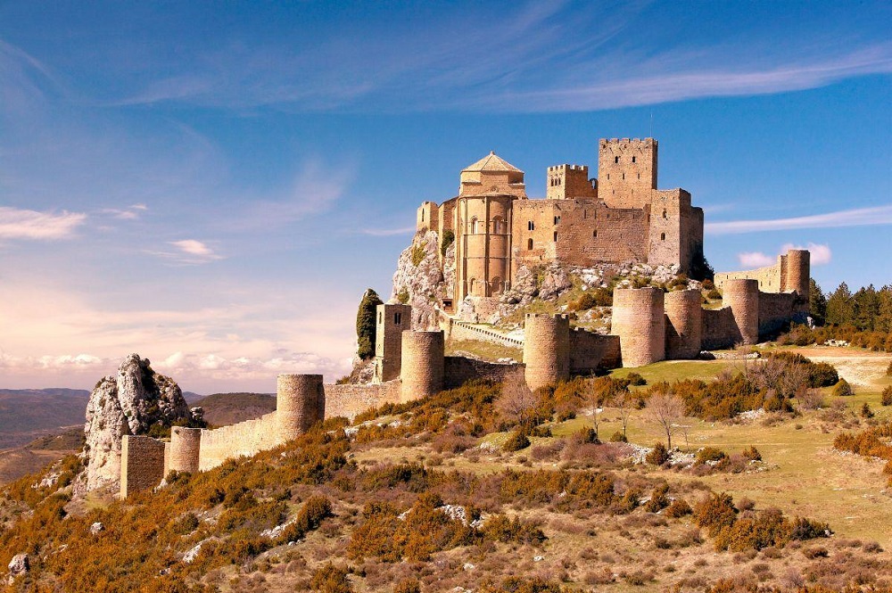 El castillo de Loarre (Huesca)