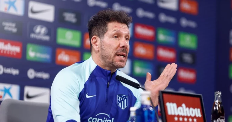 Simeone y el calendario cargado: 