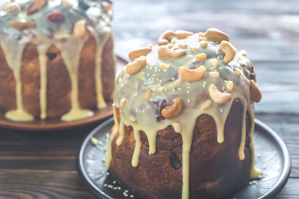 Bollo dulce navideño