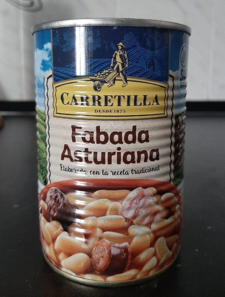 Fabada asturiana de la marca Carretilla