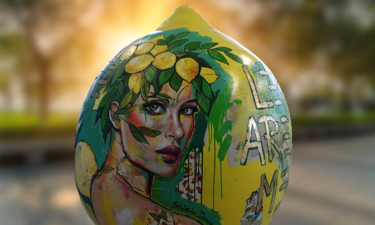 Vuelve Lemon Art Exhibition Tour a Madrid, la exposición con limones de 2 metros