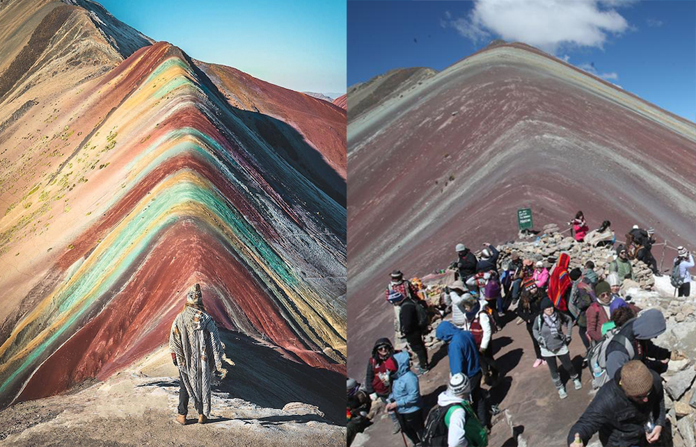 La montaña de los siete colores en Perú