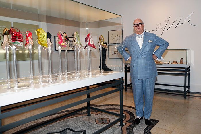 Los zapatos del diseñador Manolo Blanhik