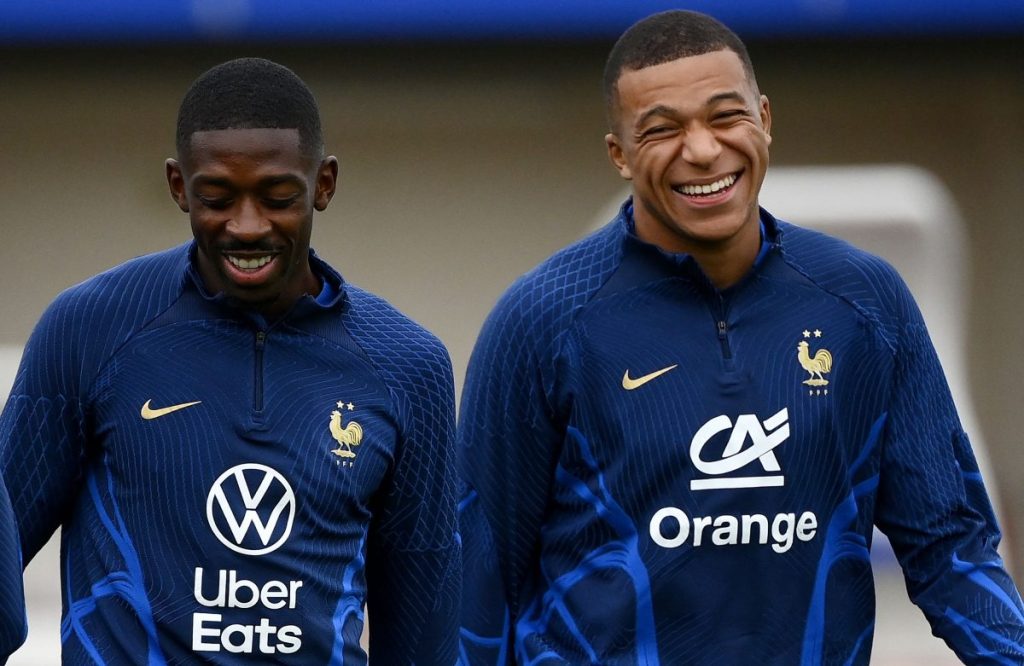 Ousmane está viendo a un Mbappé pletórico