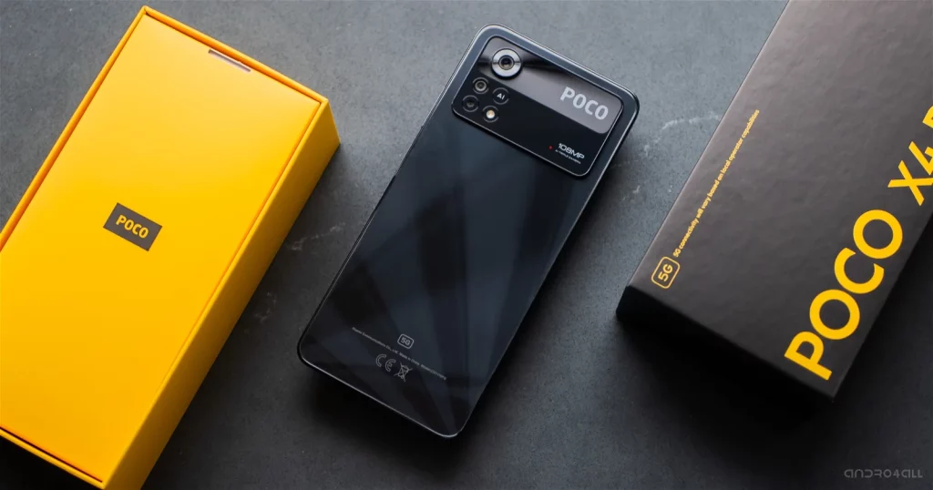 Móviles Xiaomi por menos de 200 euros que son perfectos para Navidad 180 POCO X4 Pro negro