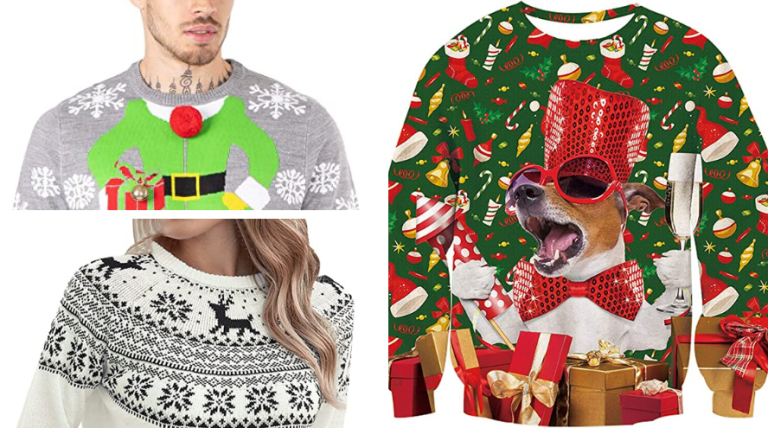 Amazon: estos jerseis navideños son chulísimos para lucir en las cenas navideñas