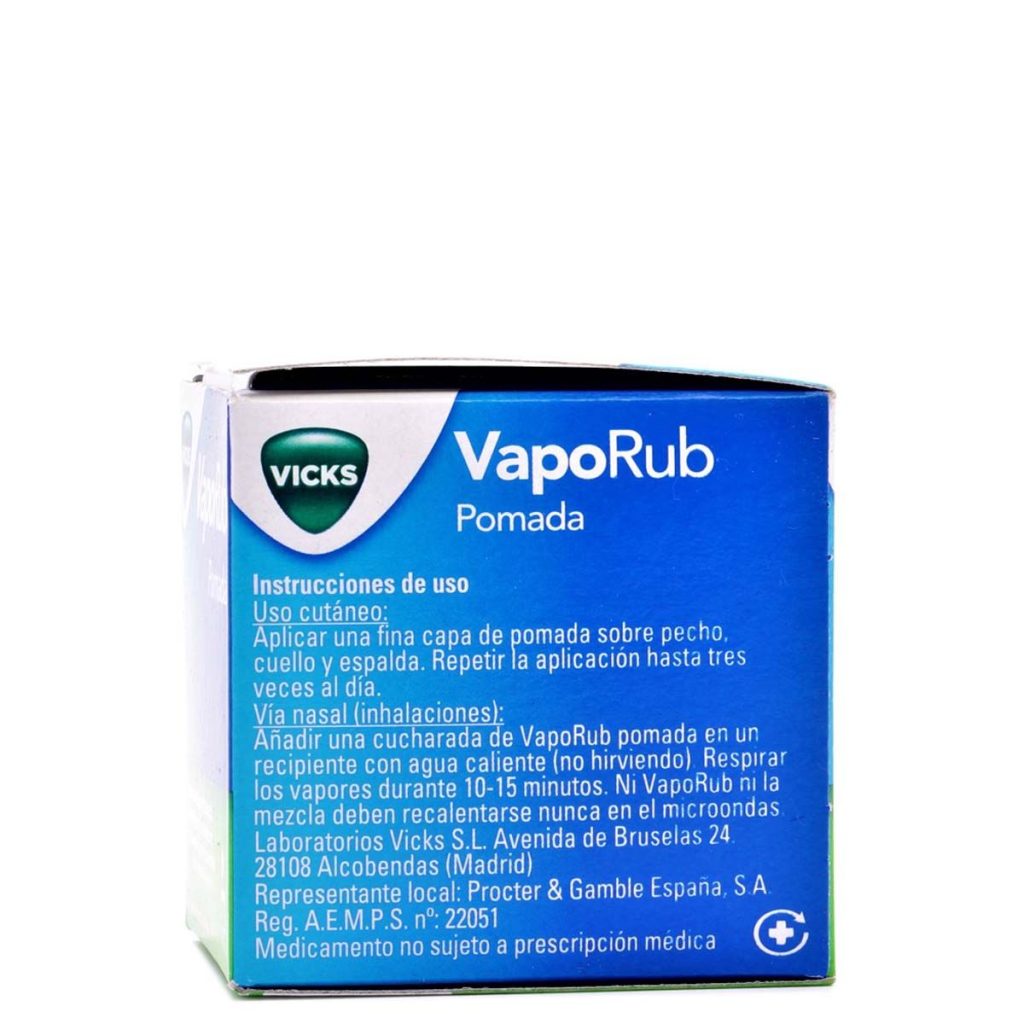 Ingredientes del Vicks VapoRub