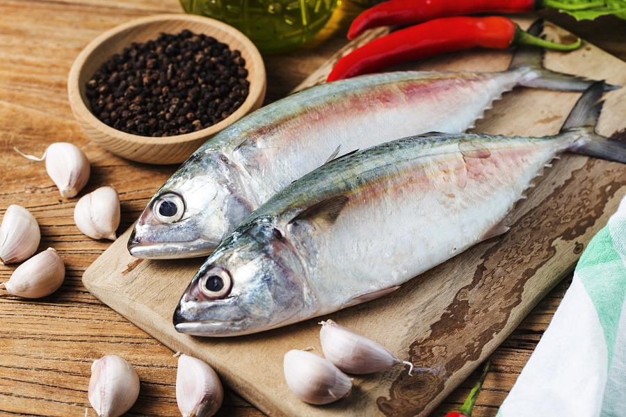 Pescados en la dieta