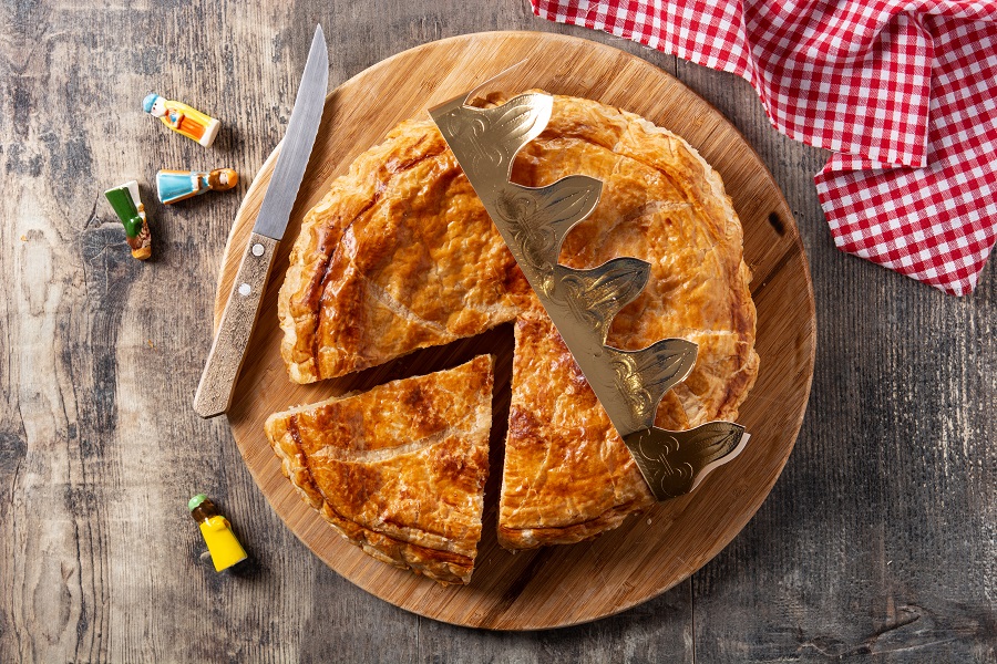 Roscón de reyes en Francia