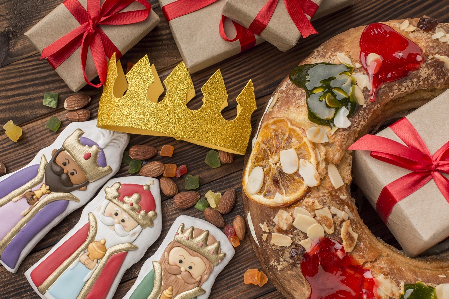 Roscones de Reyes en México
