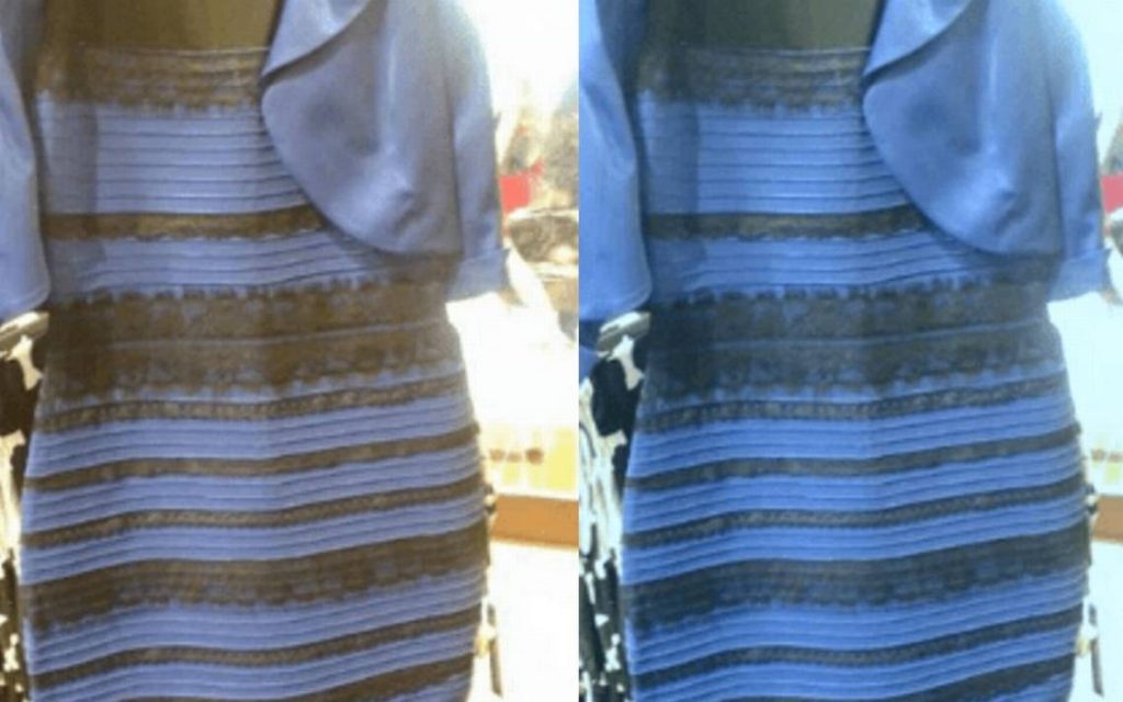 Vestido blanco y dorado