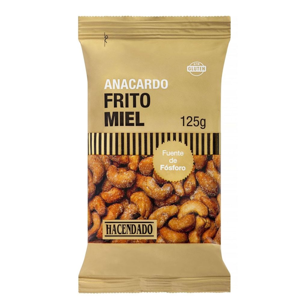 anacardo frito con miel hacendado mercadona 1