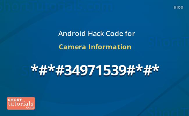 hadware de la cámara