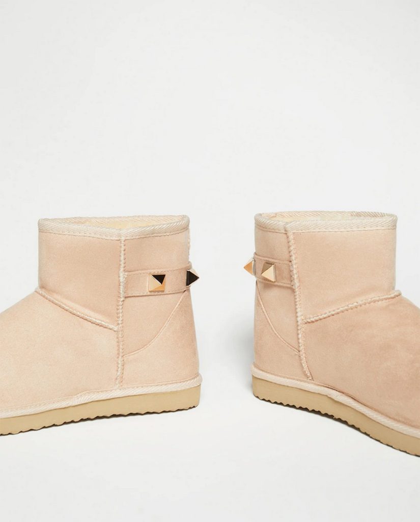 Botín invernal tachas