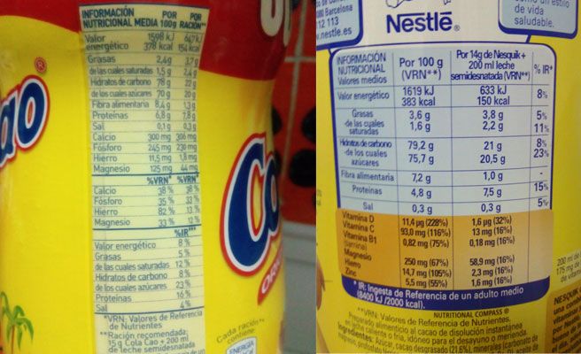 ¿Cola Cao o Nesquik?
