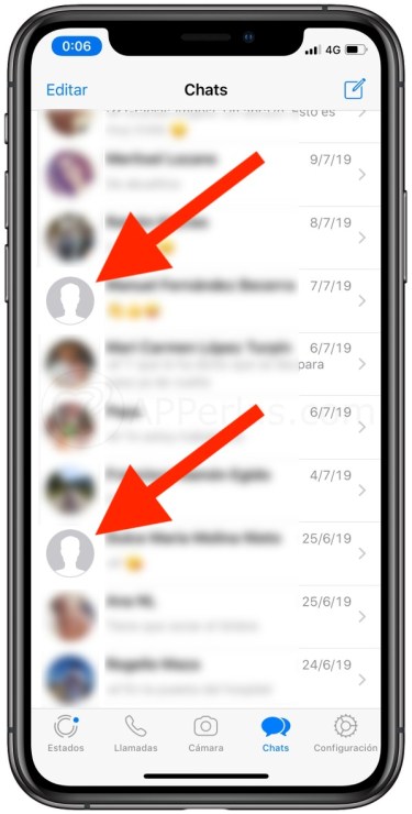Te aparecen contactos que no tenías registrados 