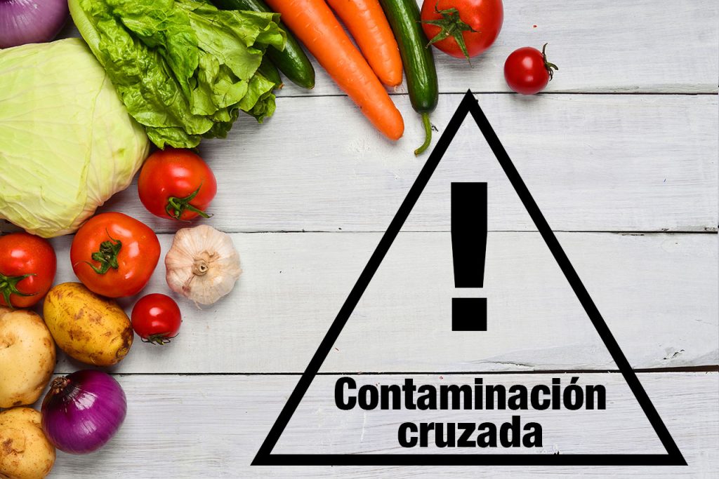 contaminación cruzada