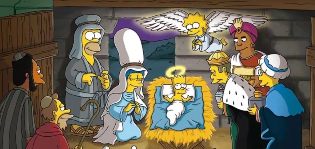 cuento de navidad de los simpson 1