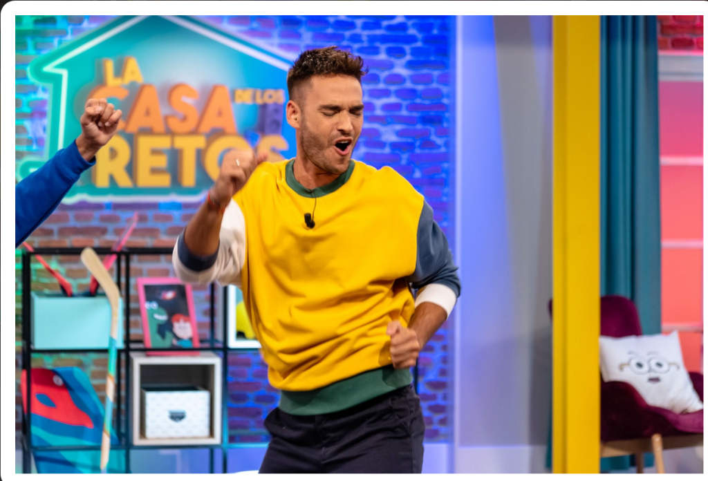 David Moreno en La casa de los retos