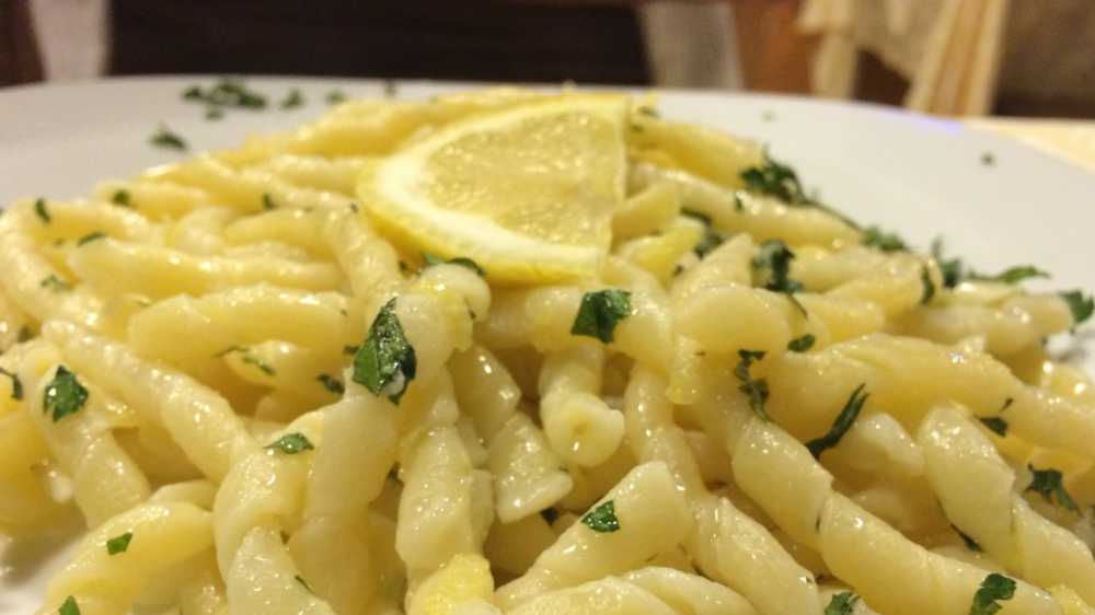Receta de espaguetis al limón: Ingredientes