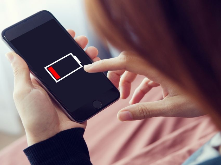 Agotar la batería de tu teléfono