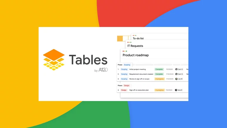 Google lanza nueva herramienta: ¿Qué es Google Tables?
