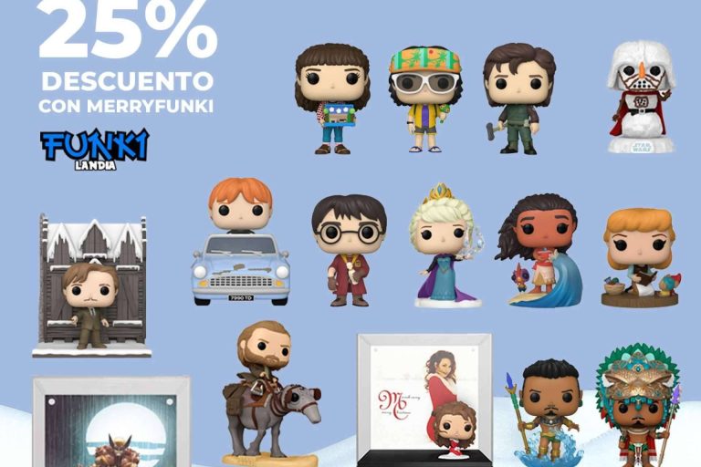 Funkilandia ofrece mistery box Funko Pop