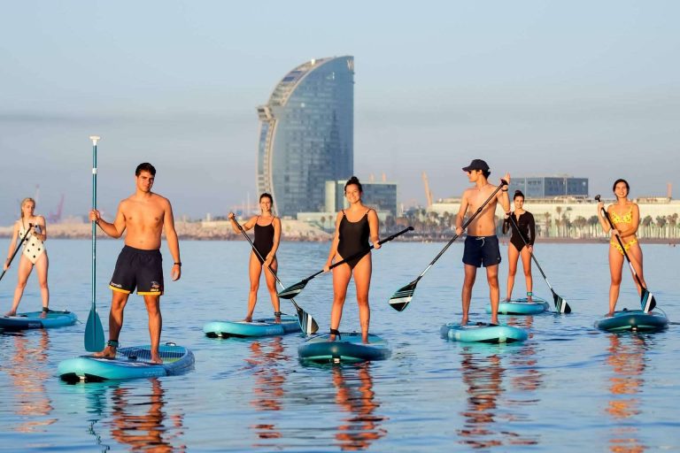Eswell, la escuela de paddle surf en Barcelona