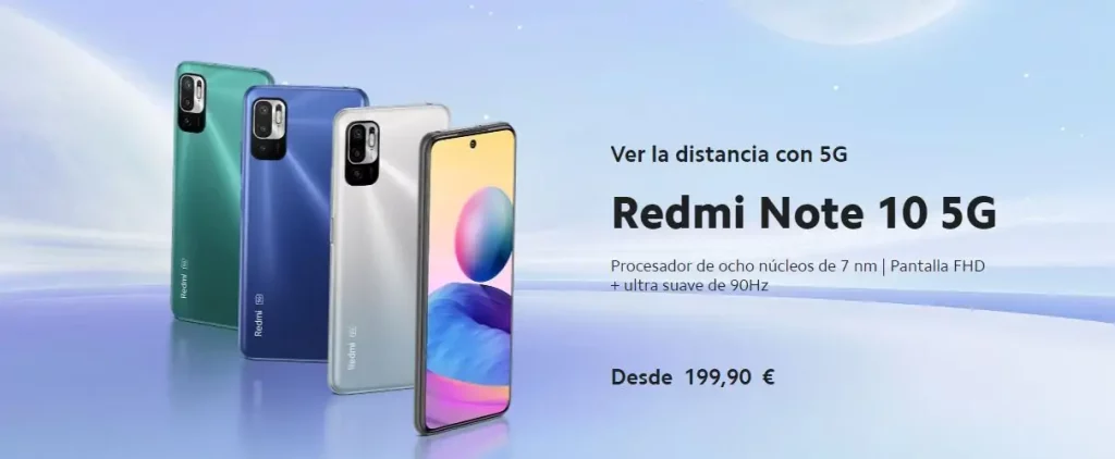 Móviles Xiaomi por menos de 200 euros que son perfectos para Navidad 182 redmi note 10