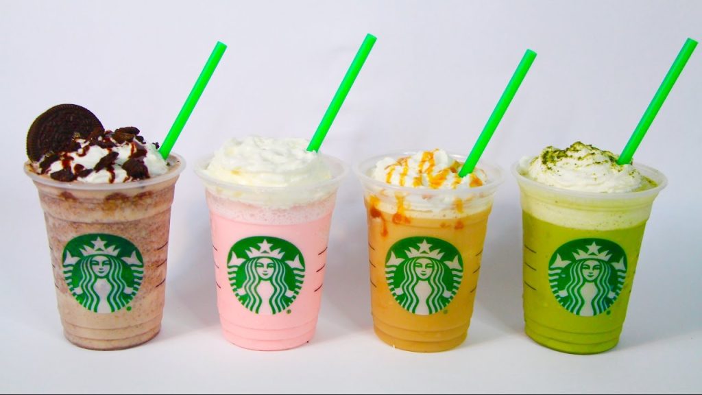 tipos de frappuccino