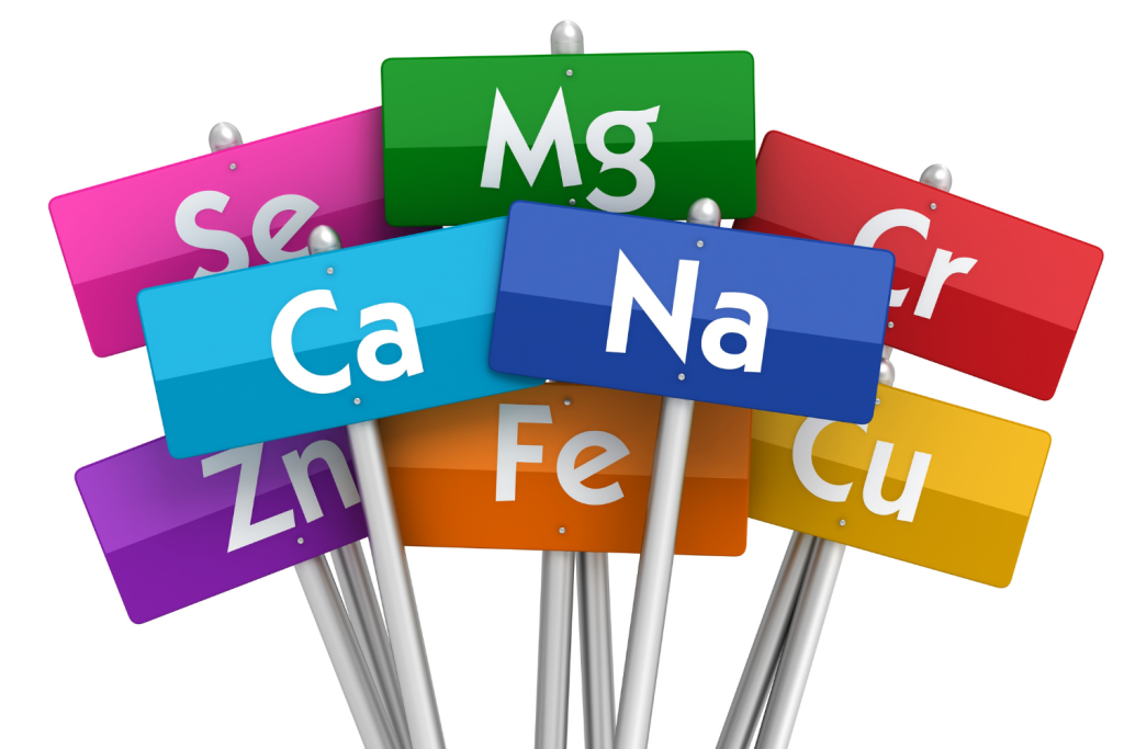 minerales necesarios para la salud