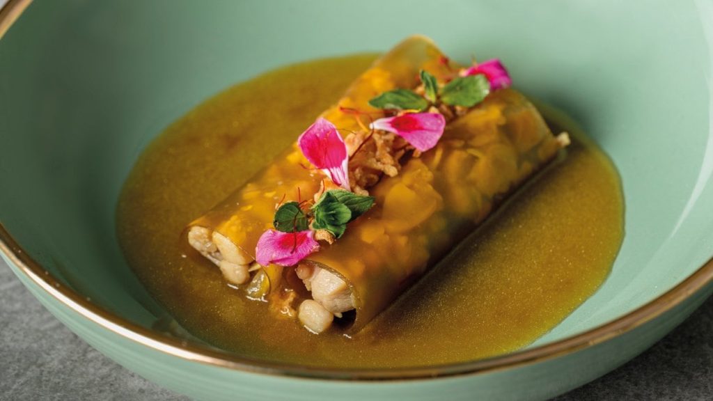 Segundo plato Dabiz Muñoz cena de navidad