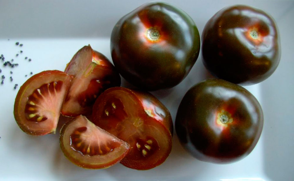 Este es un tipo de tomate llamado Kumato