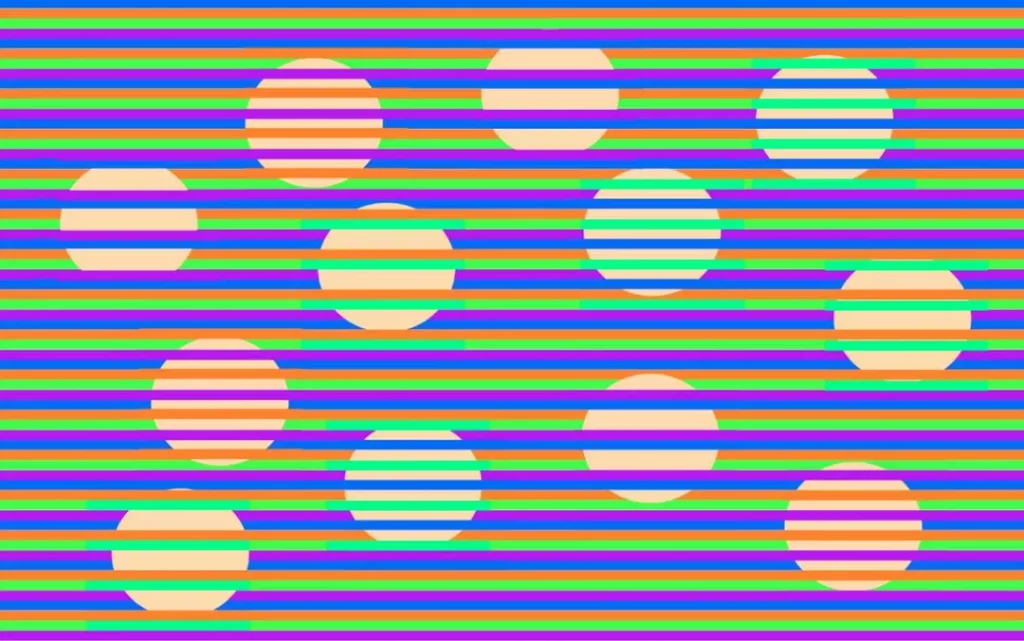 what color are circles photo