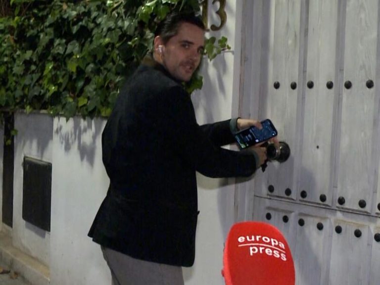 Hugo Arévalo, primeras imágenes tras la reconciliación de Tamara Falcó e Íñigo Onieva