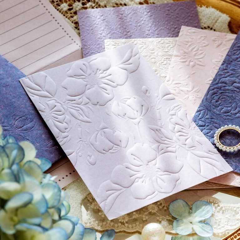 Papel de flores, sellos y más artículos de papelería de AliExpress que te recordarán a tu infancia