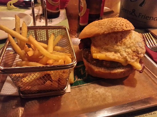 Las hamburguesas de The Irish Rover