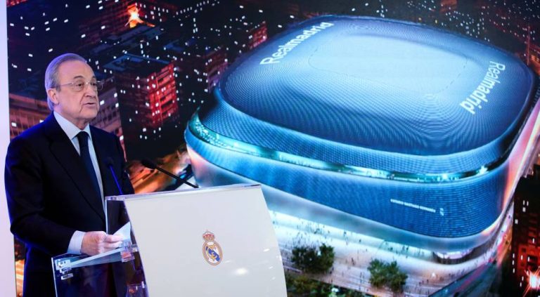 A punto de caramelo: la impresionante transformación del Bernabéu