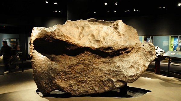 Ahnighito, forma parte del meteorito conocido como la Carpa o Cabo York